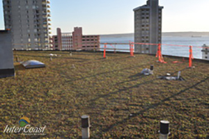 Westerleigh Retirement Residence, West Vancouver Installs Garden Roof with Hydrotech Green Roof & Etera Sedum Tile