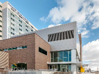 Ten Plus Aluminum Architectural Products - Model H6451 Storm Blade Louvers at Humber River Hospital, Toronto ON Image 2