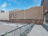 Ten Plus Aluminum Architectural Products - Model H6451 Storm Blade Louvers at Humber River Hospital, Toronto ON Image 5