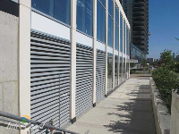 Ten Plus Architectural Products - Model H4451 Storm Blade Louvers at Concord City Place, Toronto ON - Image 4